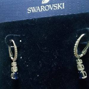 Swarovski drop earrings